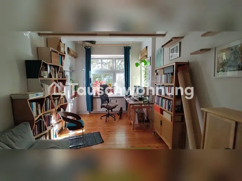 Tauschwohnung: Sonnige 2-Raum-Erker-Altbauwohnung gegen Dachgeschosswohnung — photo 1